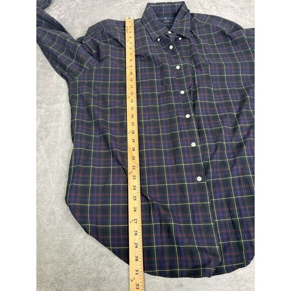 Ralph Lauren Blake Long Sleeve Button Down Shirt Men's Size Medium Blue - Picture 7 of 8